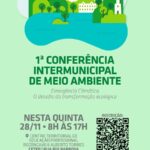 Cruz das Almas sediará a 1ª Conferência Intermunicipal do Meio Ambiente na próxima quinta-feira