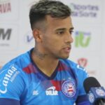 Lucho revela desejo de ser titular do Bahia contra o São Paulo: “Espero que chegue a oportunidade”