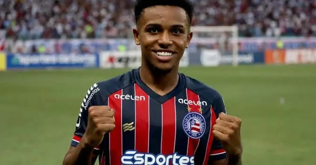 Atacante Kayky, do Bahia, é emprestado ao Corinthians até o final de 2026