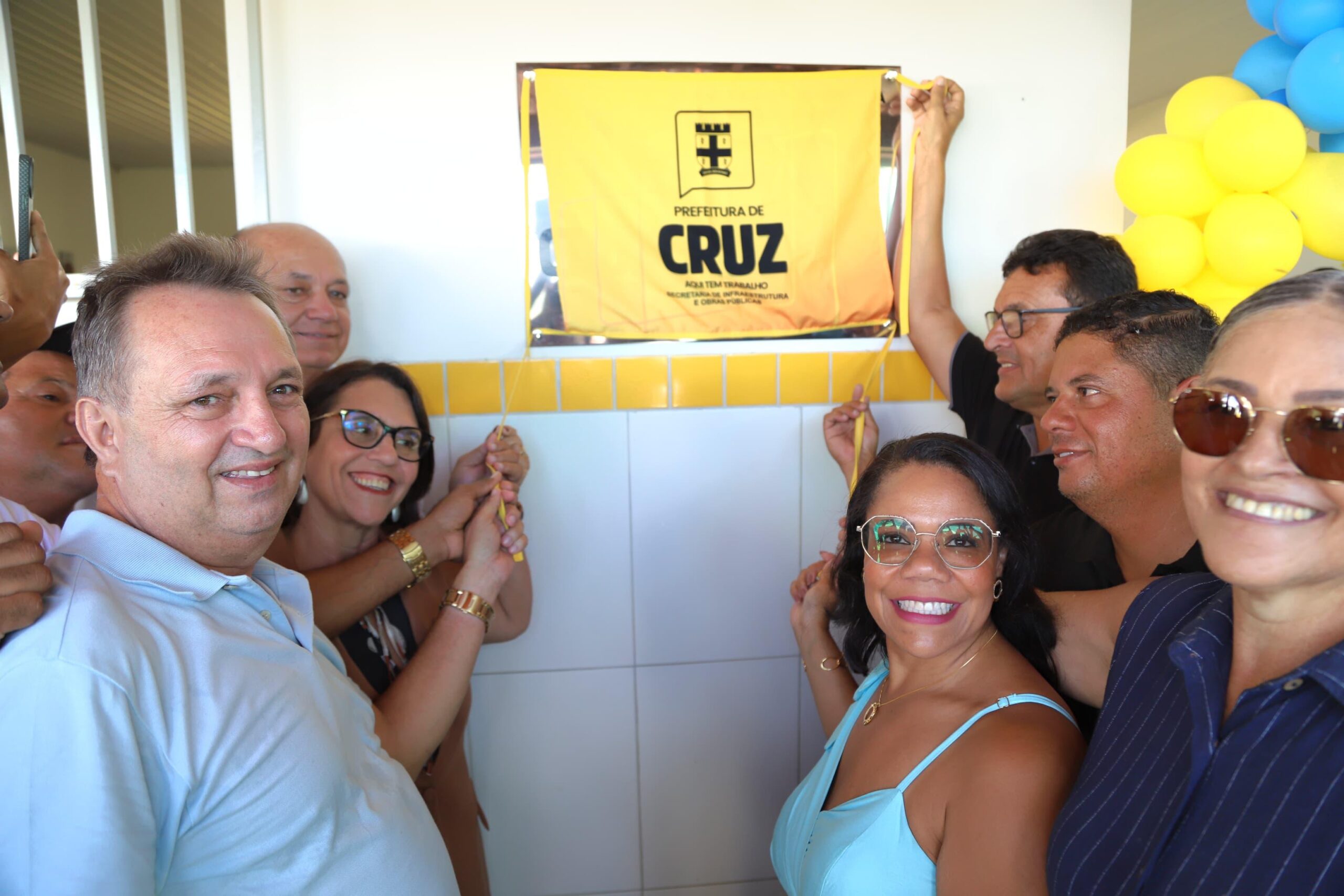 Prefeito Ednaldo abre ano letivo com inauguração de escola reconstruída no Tuá