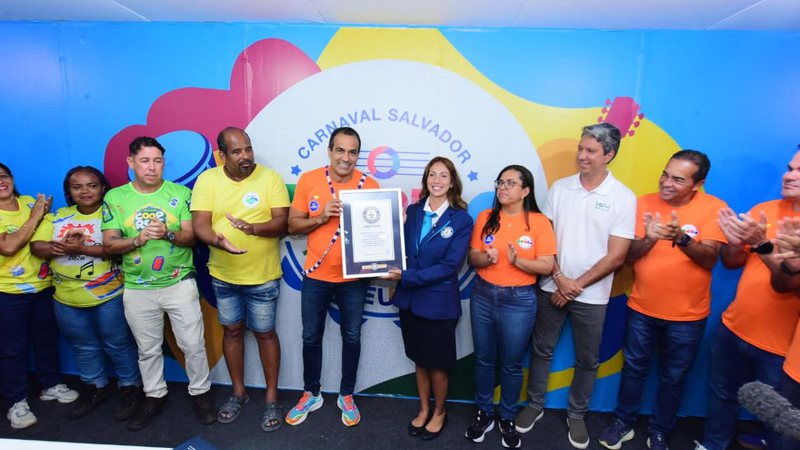 Carnaval de Salvador entra para o Guinness Book com recorde mundial de reciclagem e supera marca do Rio