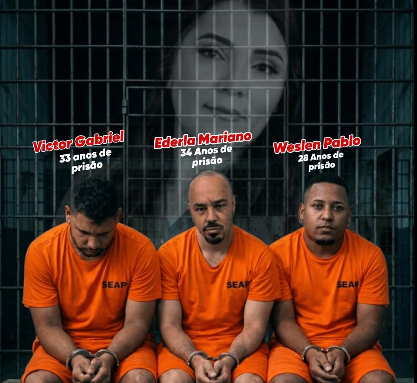 O Tribunal do Júri de Dias D’Ávila condenou, na última quarta-feira (25), três acusados pela morte da cantora gospel Sara Freitas, assassinada em outubro de 2023.