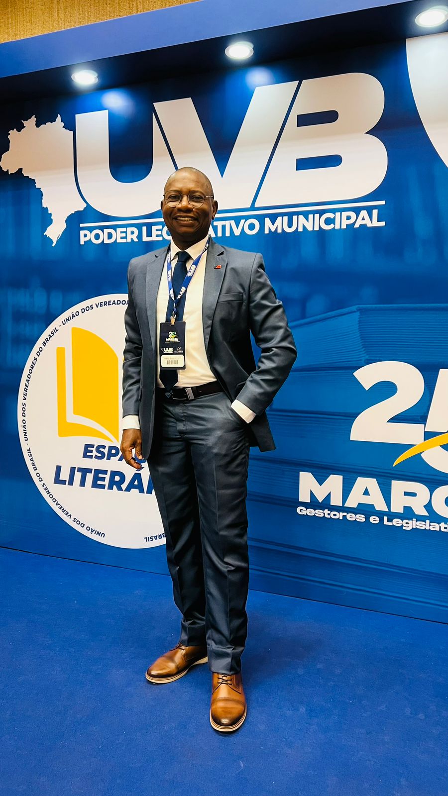 Caldas Luiz participa da Marcha Dos Vereadores em Brasilia e promete trazer beneficios para Cruz das Almas