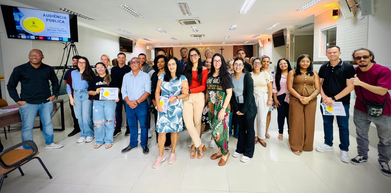 Prefeitura de Cruz realiza audiência pública de avaliação das metas fiscais do 1º quadrimestre de 2026