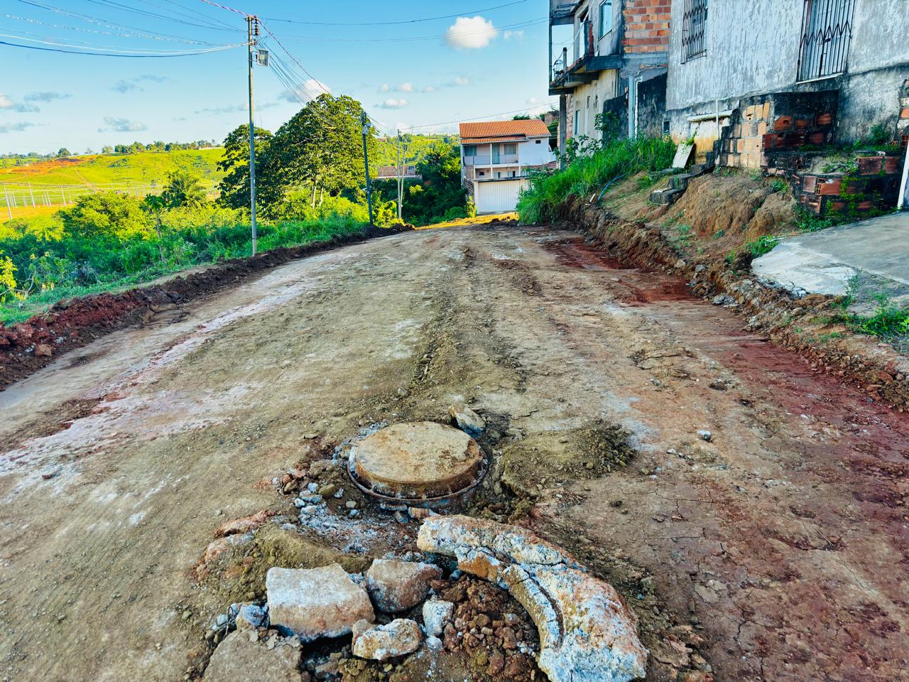Programa Cruz 100% avança com pavimentação do bairro São Judas Tadeu