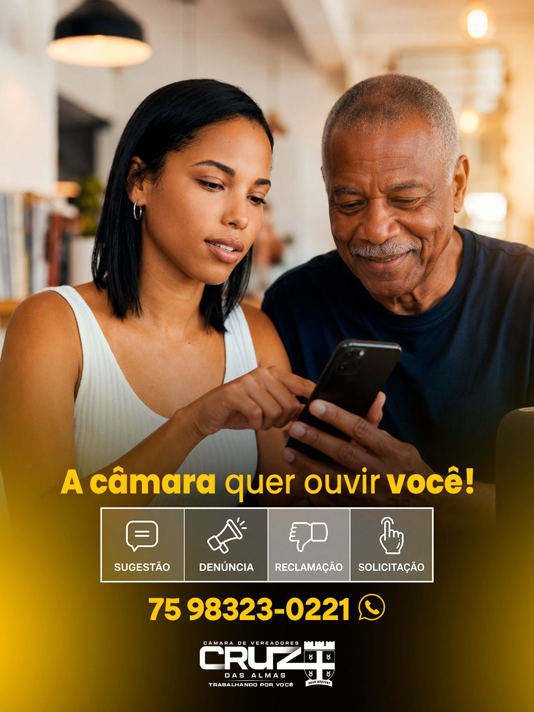 Câmara Municipal de Cruz das Almas implanta Ouvidoria Legislativa