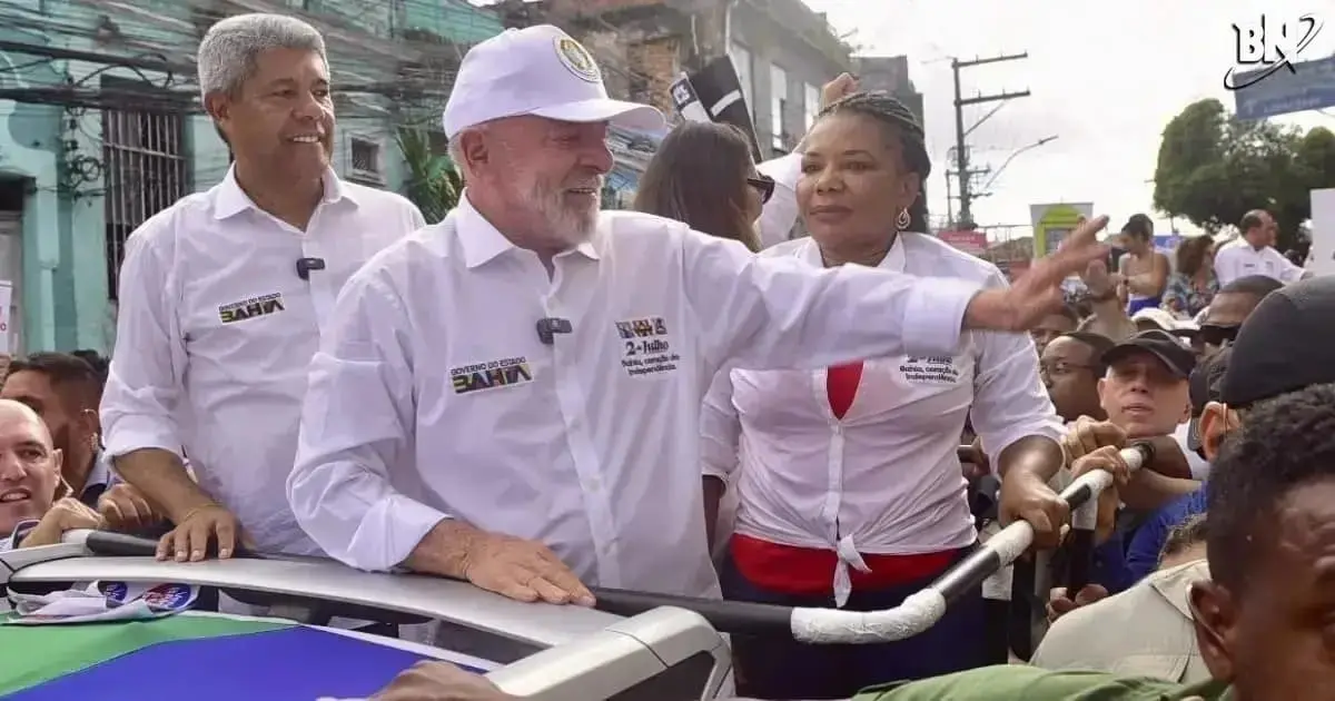 Genial/Quaest: Lula chega a 52% e lidera todos os cenários de intenção de voto na Bahia