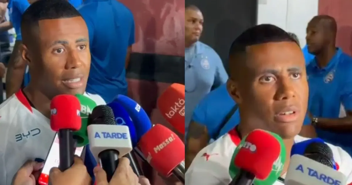 Erick ressalta importância da energia do grupo para vencer clássico Ba-Vi: “Não faltou concentração hoje”