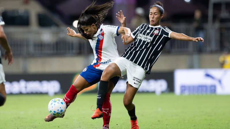 Bahia perde para o Corinthians na Fonte Nova pelo jogo de ida da semifinal do Brasileirão Feminino