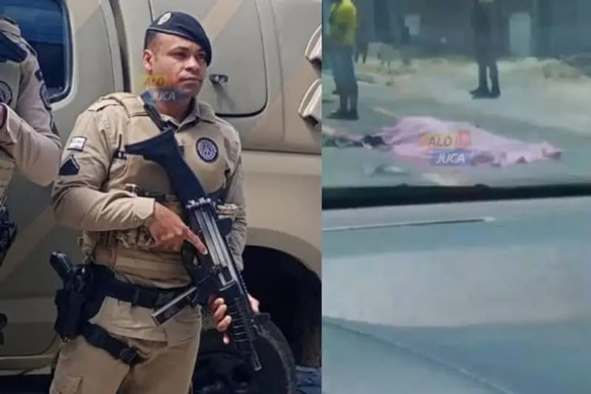 Policial militar recém-formado morre após bater moto contra retroescavadeira no interior da Bahia