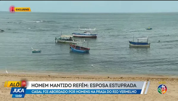 Mulher é estuprada durante assalto na praia do Rio Vermelho, em Salvador